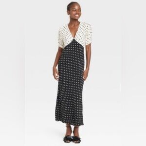 A New Day ✨ Target 🖤 Black and White 🤍Polka Dot Dress